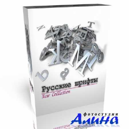 Русские шрифты / Russian fonts (2009-2012)PC